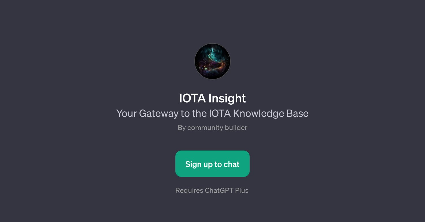 IOTA Insight website