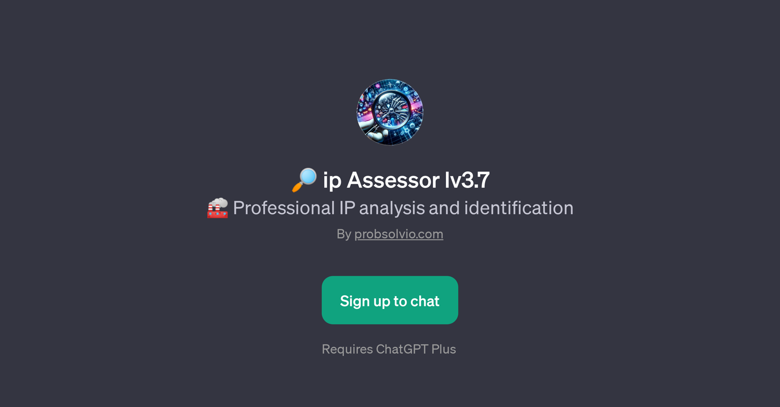 ip Assessor lv3.7 website