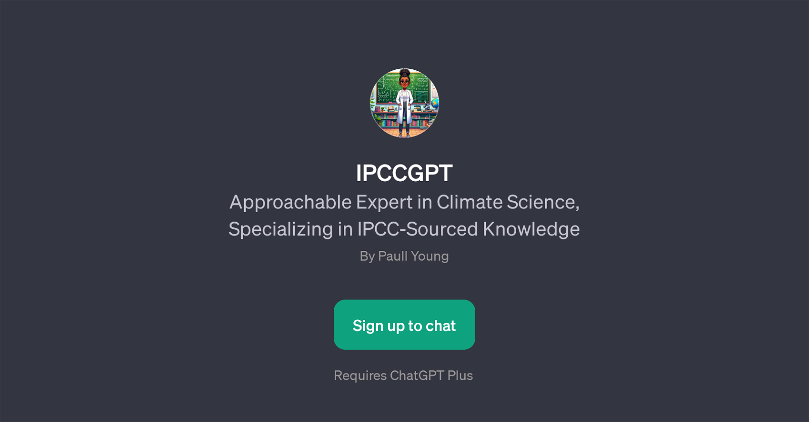 IPCCGPT website