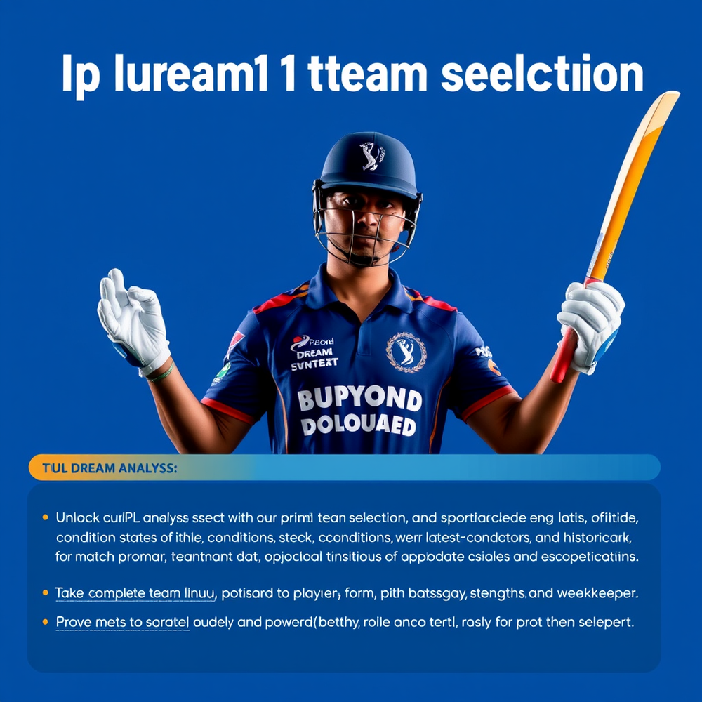 Ipl dream 11 team selection for the dream 11 website