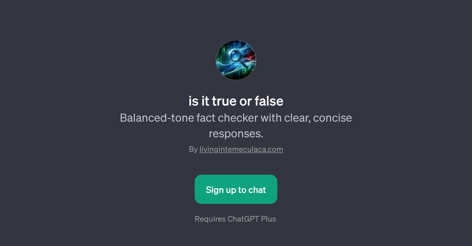 Is it True or False website