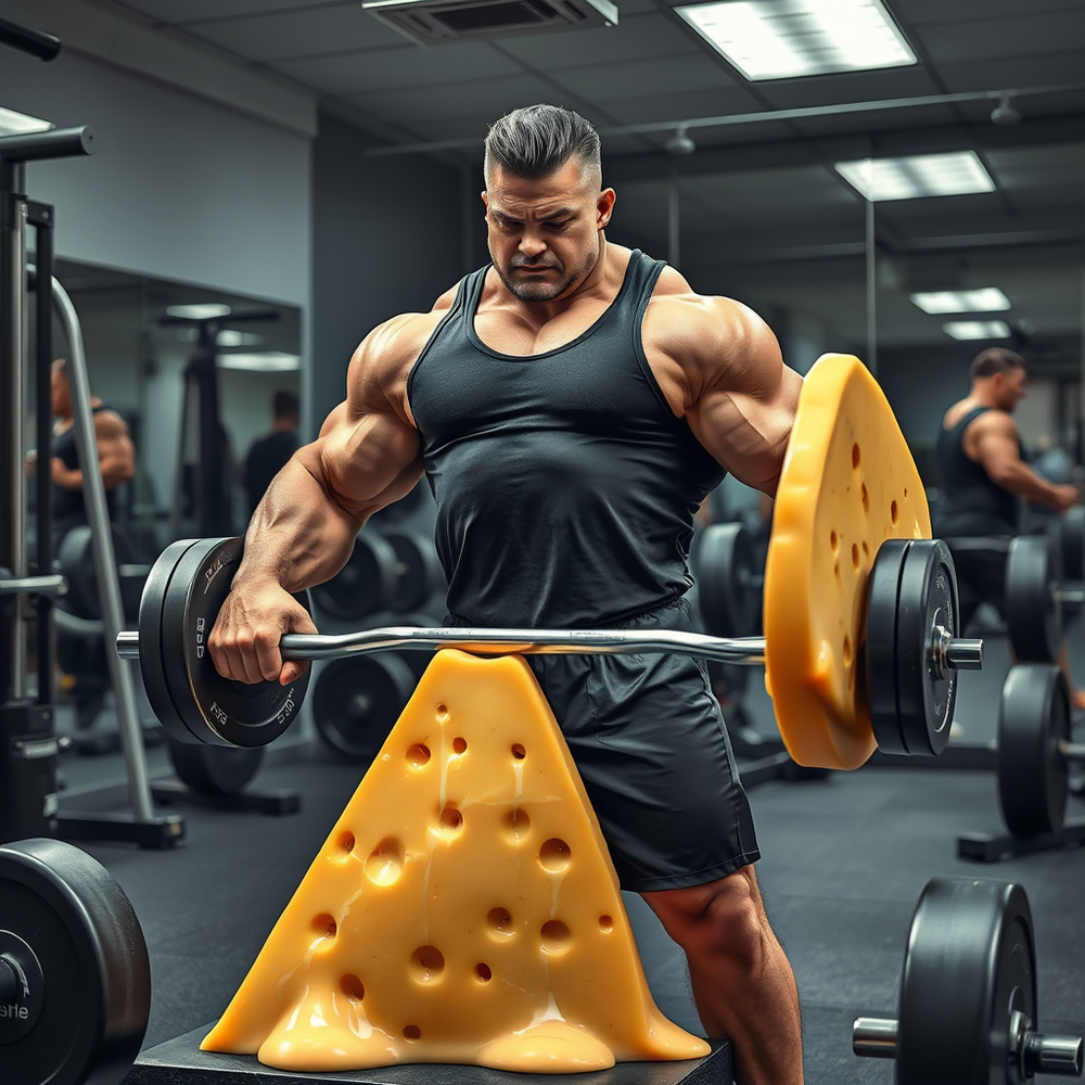 is lifting weights cheese website