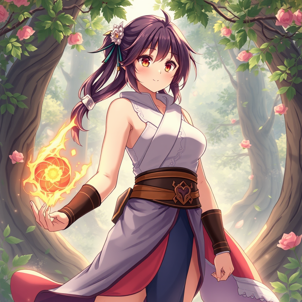 Anime Isekai Waifu Generator website