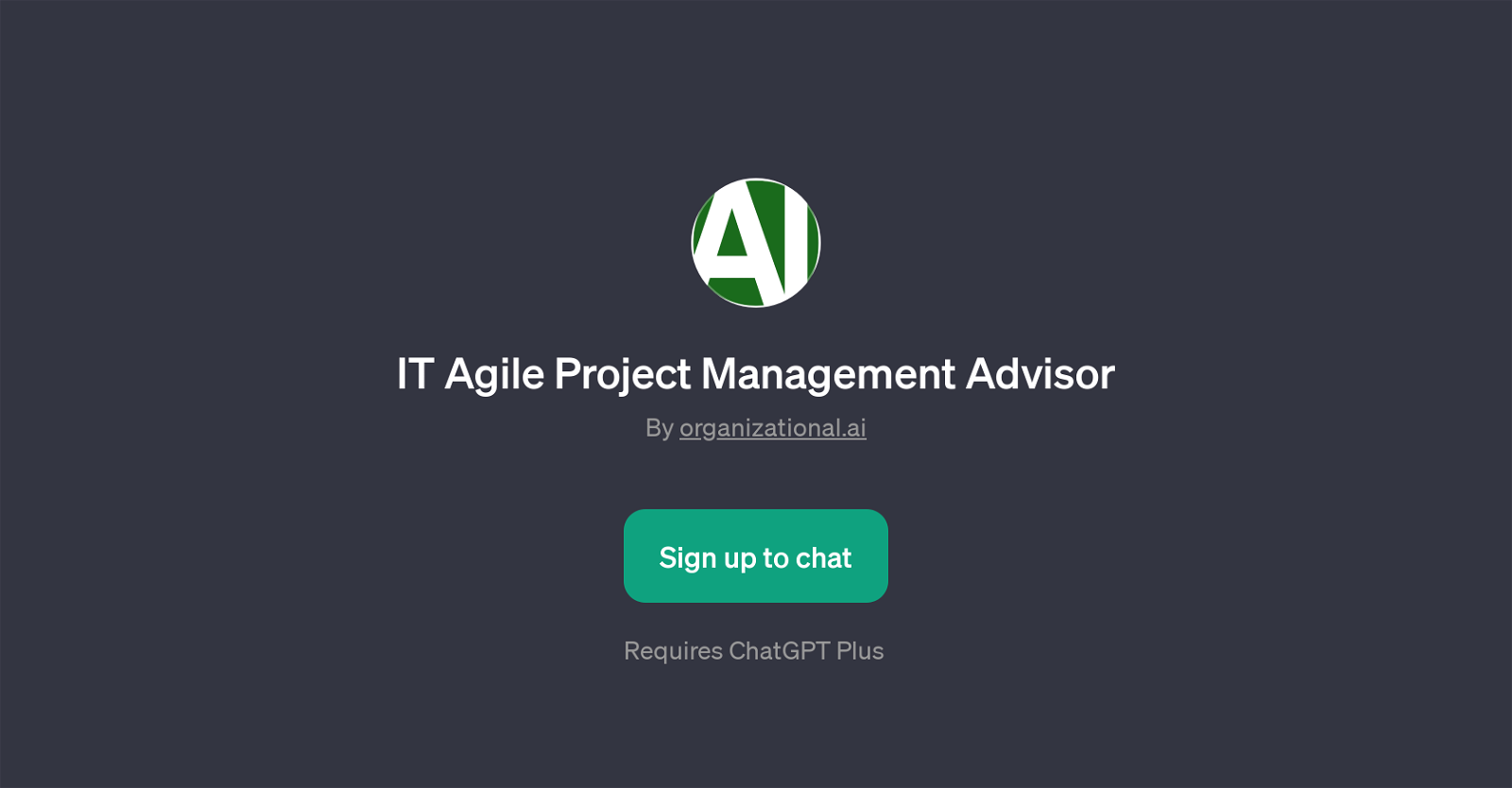 IT Agile Project Management Advisor website