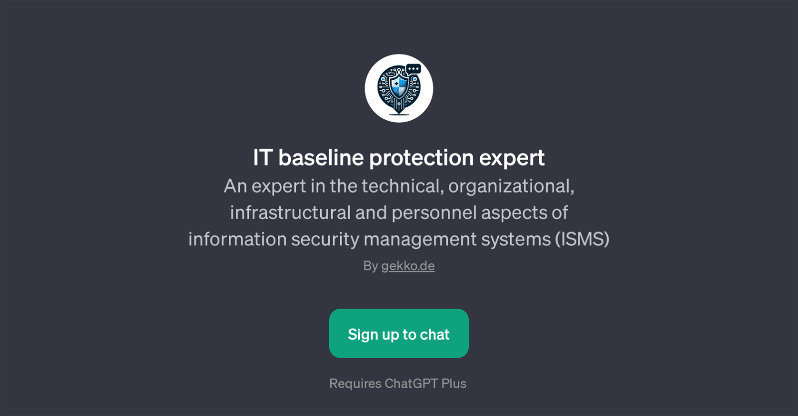 IT baseline protection expert website