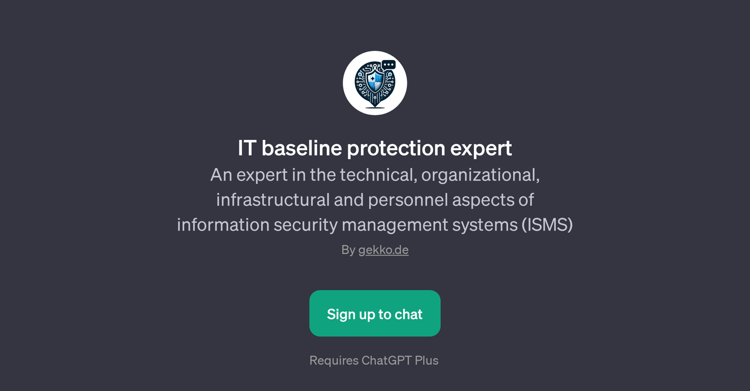IT baseline protection expert website