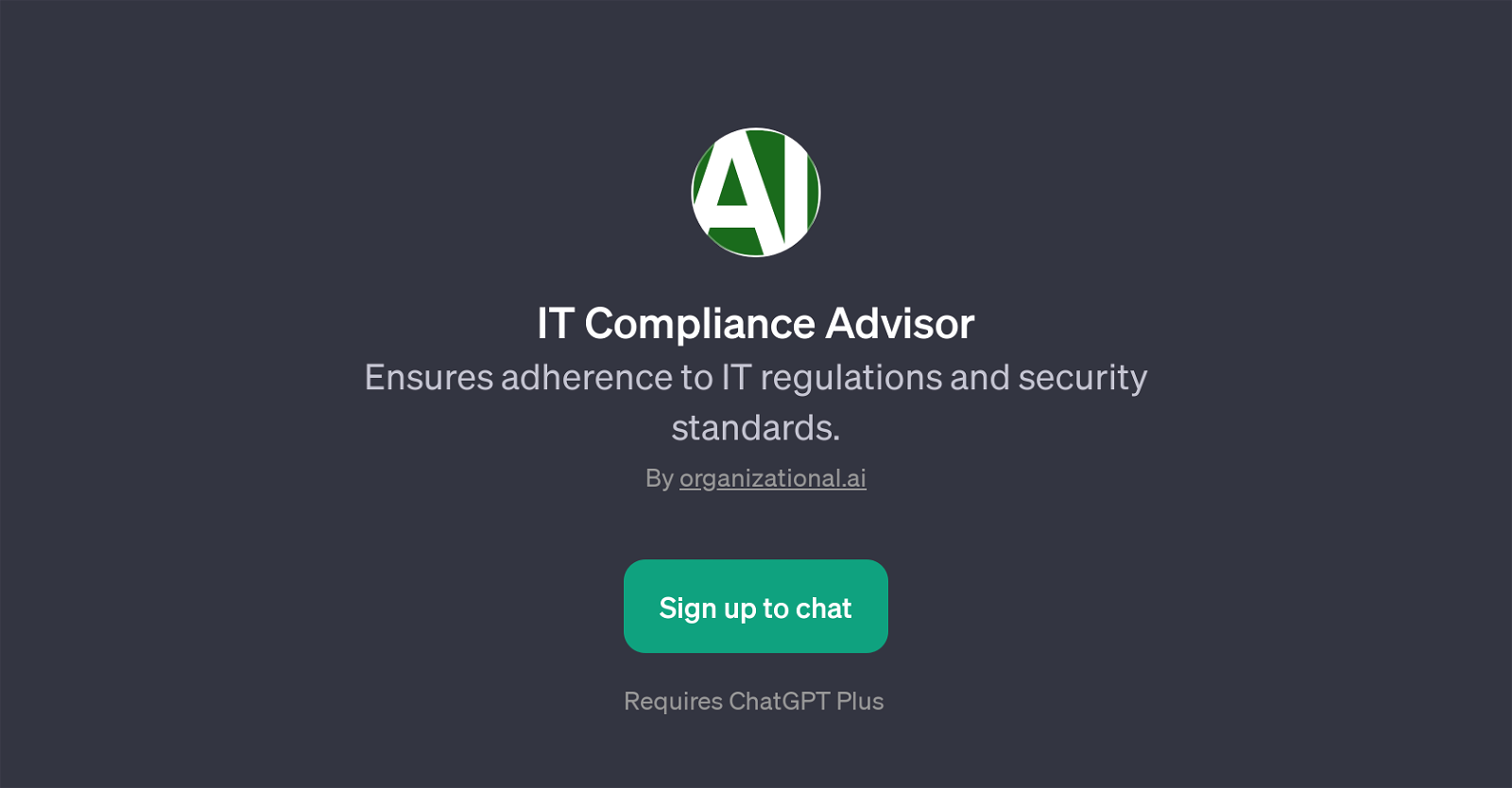 IT Compliance Advisor website