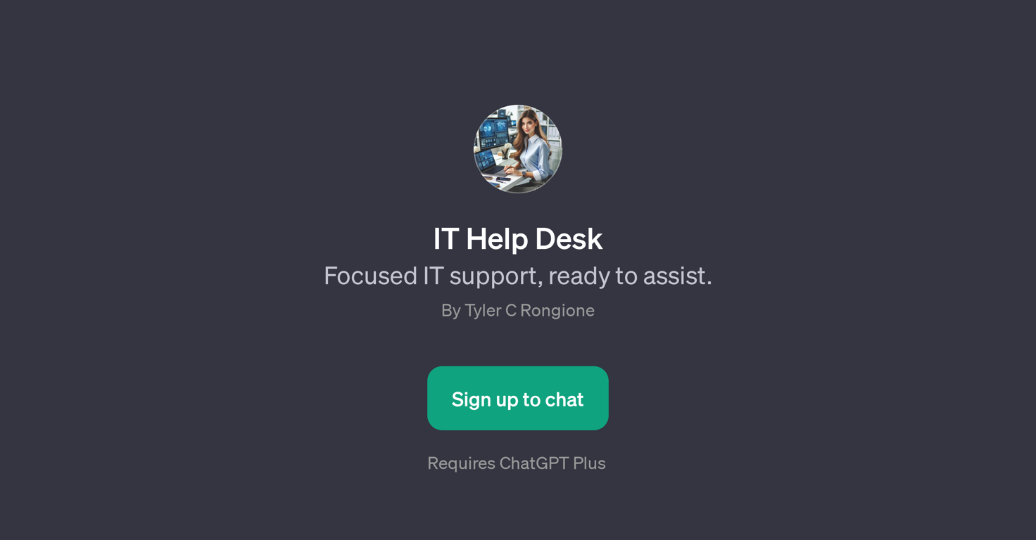 IT Help Desk website
