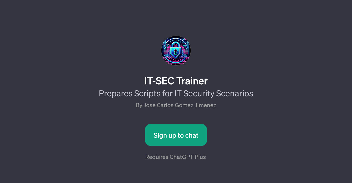 IT-SEC Trainer website