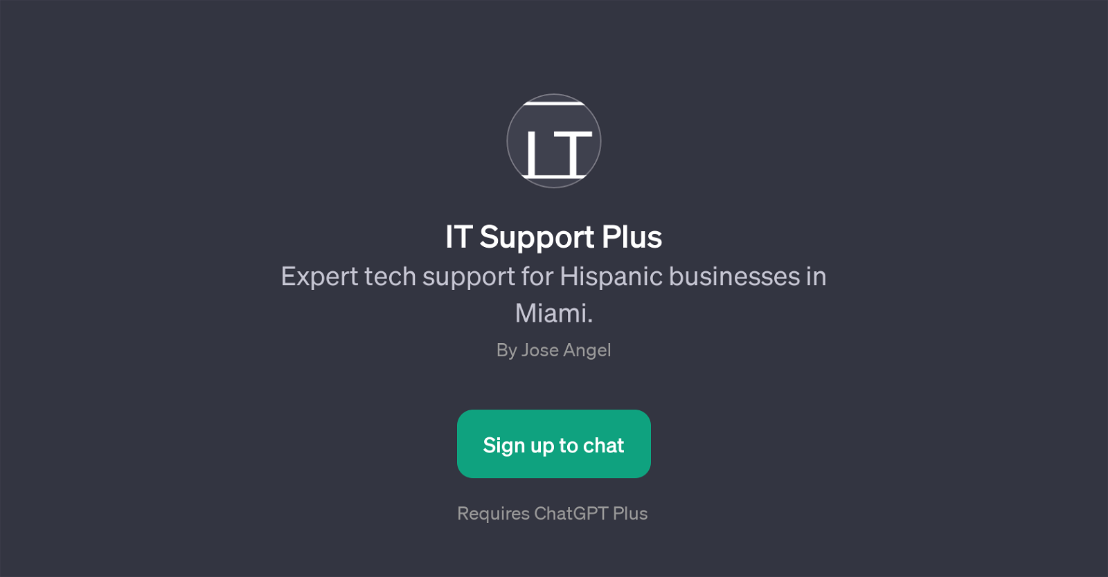 IT Support Plus website