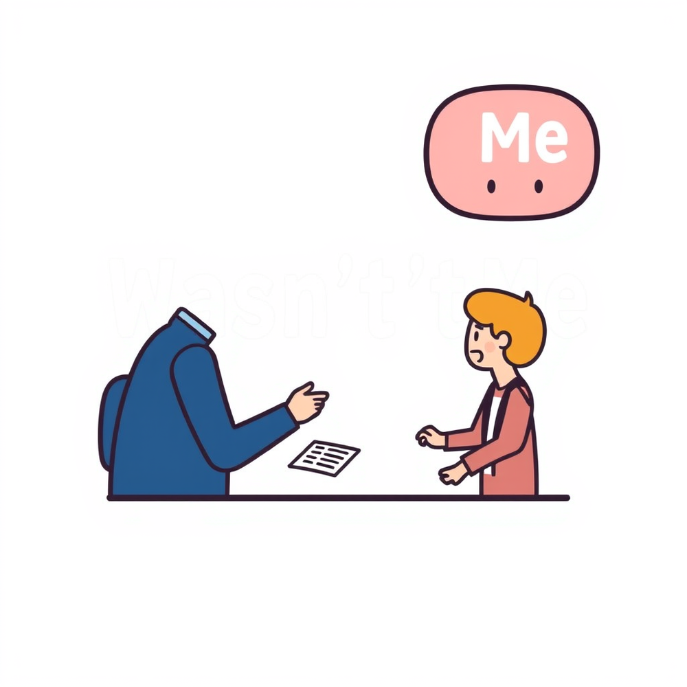 "It Wasn't Me" Cover Stories website