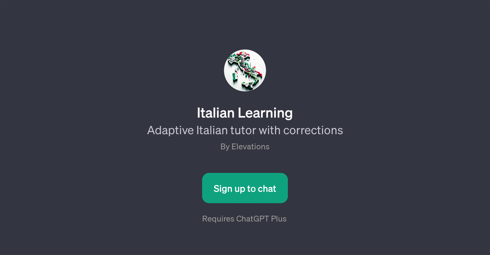 Italian Learning website