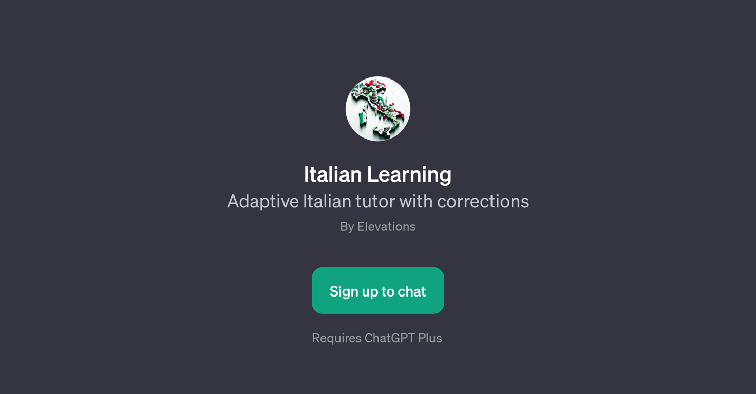 Italian Learning website