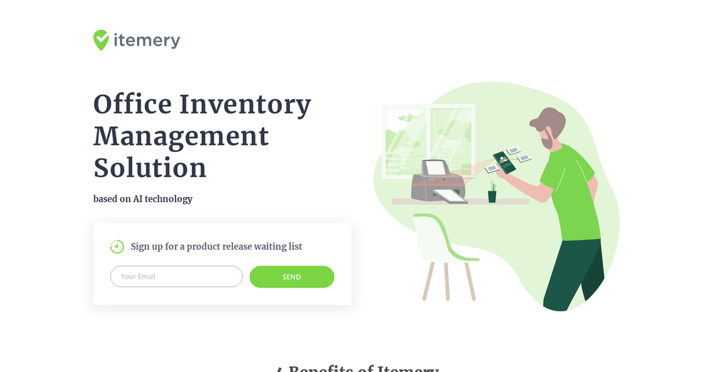 Itemery website