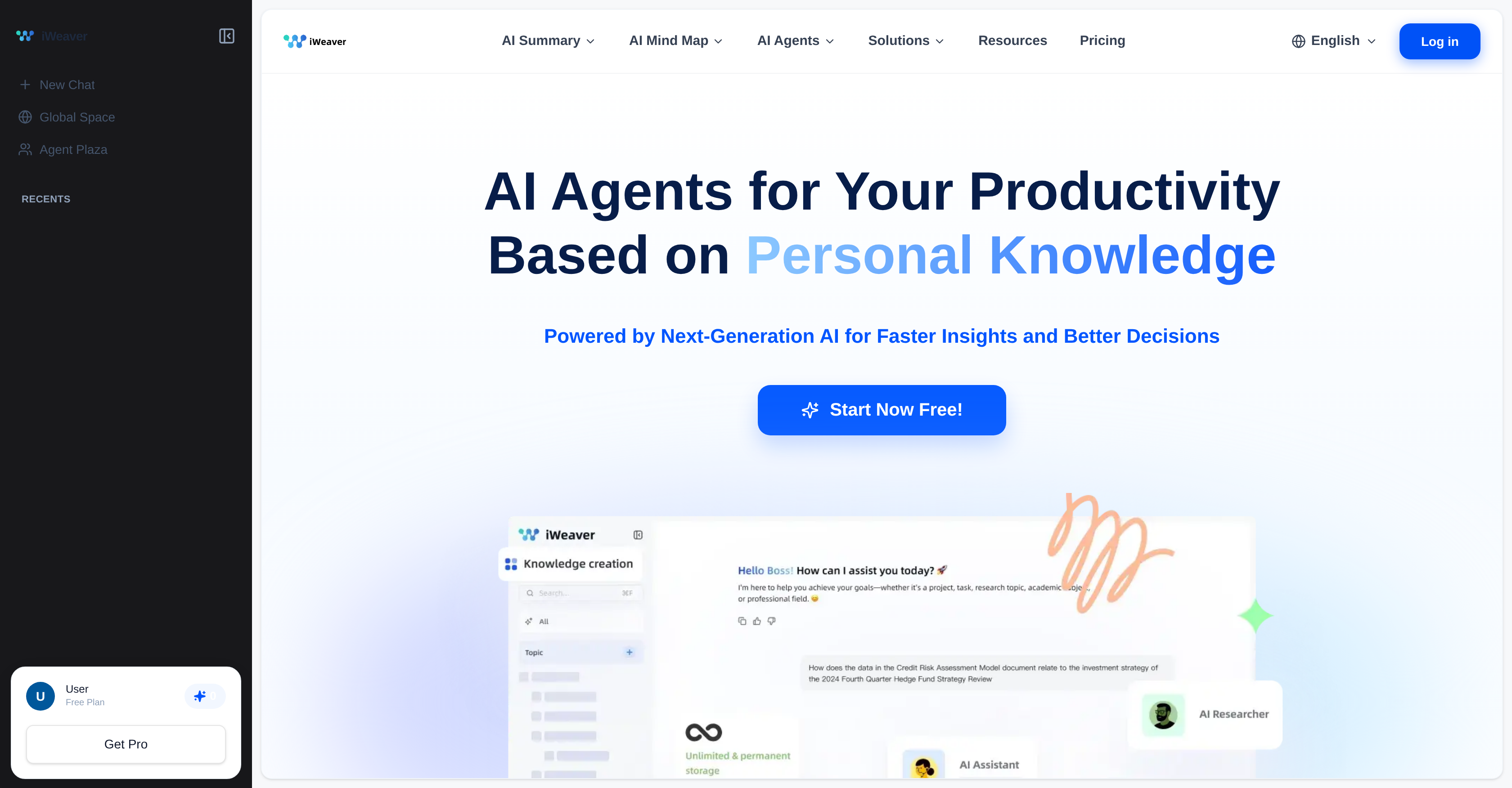 iWeaver AI screenshot