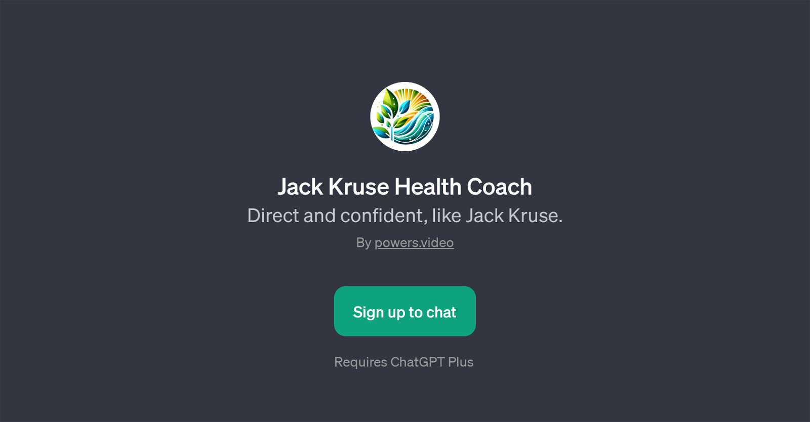 Jack Kruse Health Coach website