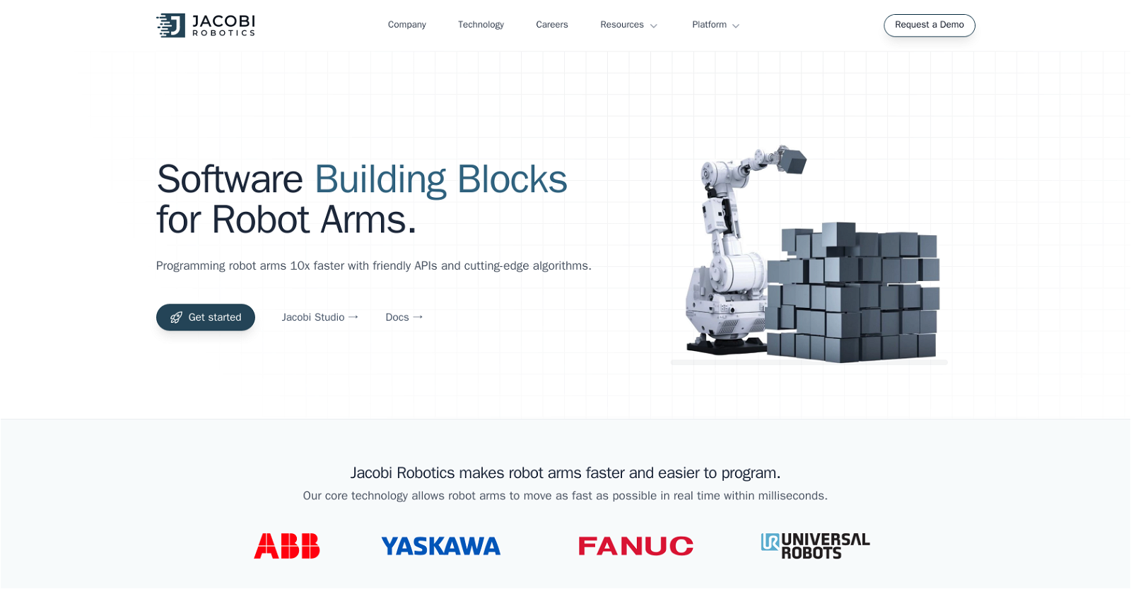 Jacobi Robotics website