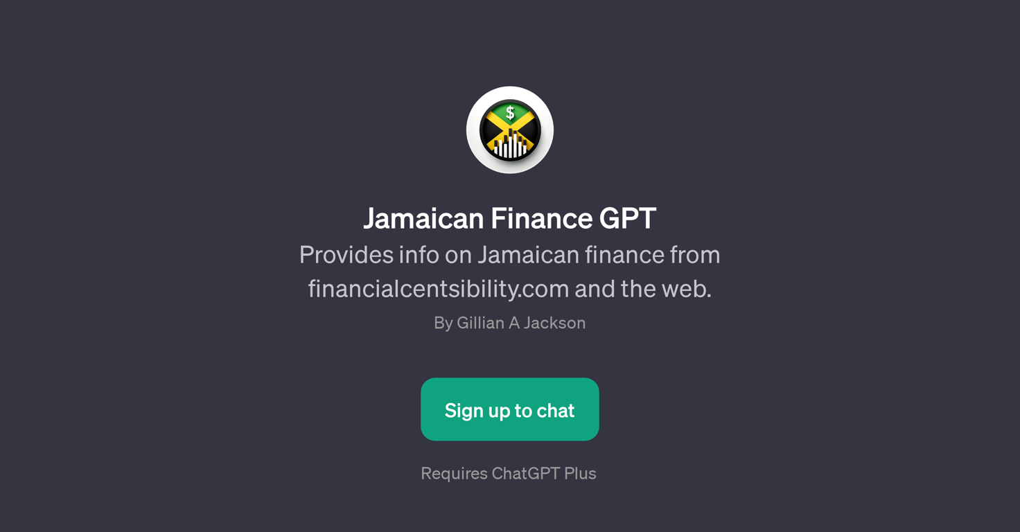 Jamaican Finance GPT website