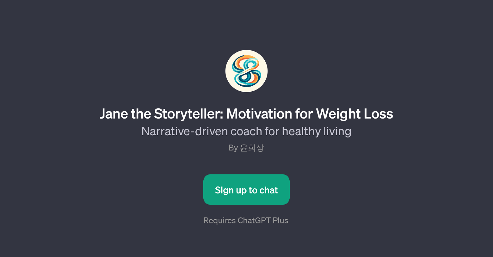 Jane the Storyteller: Motivation for Weight Loss website