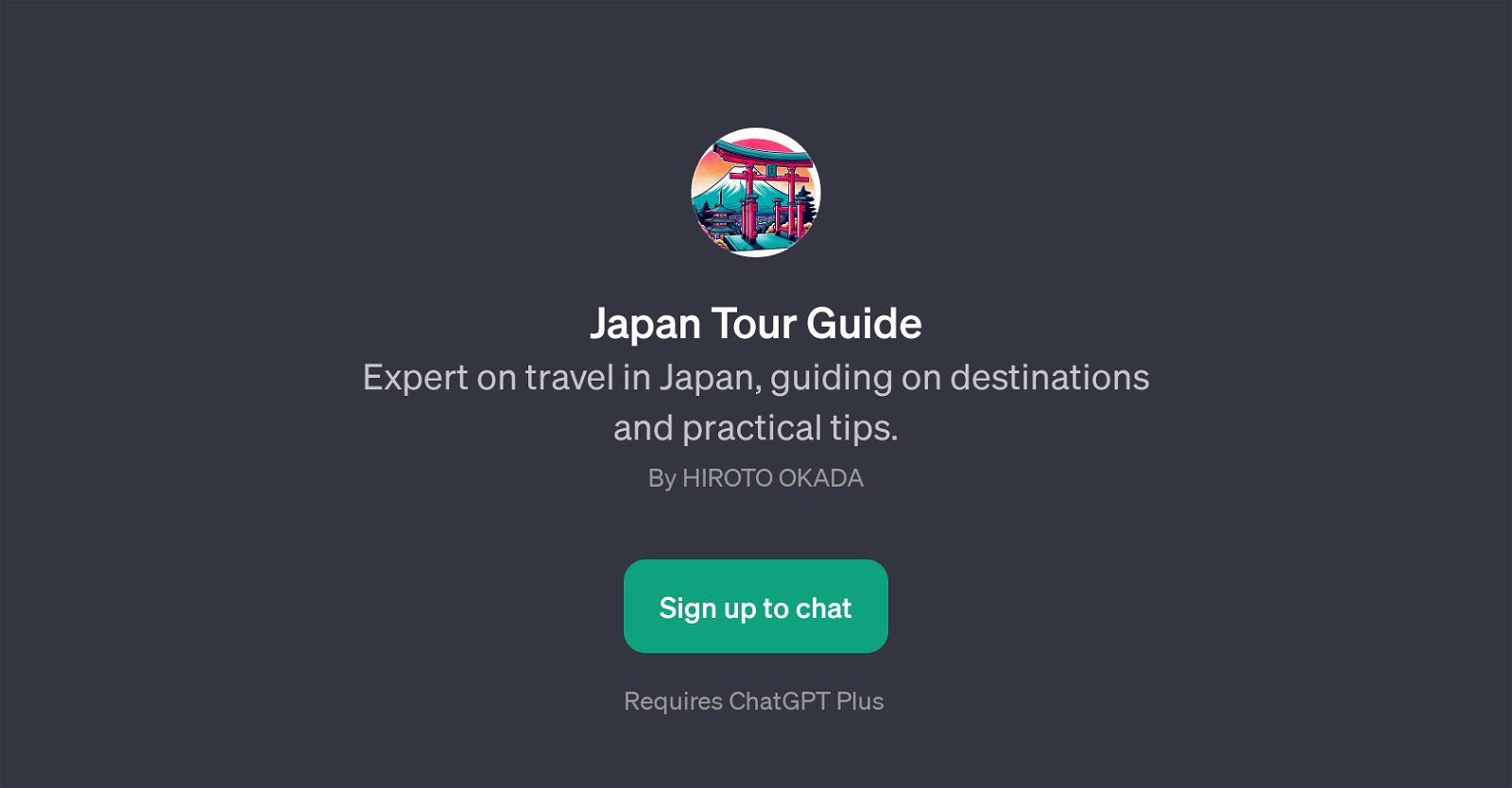 Japan Tour Guide website