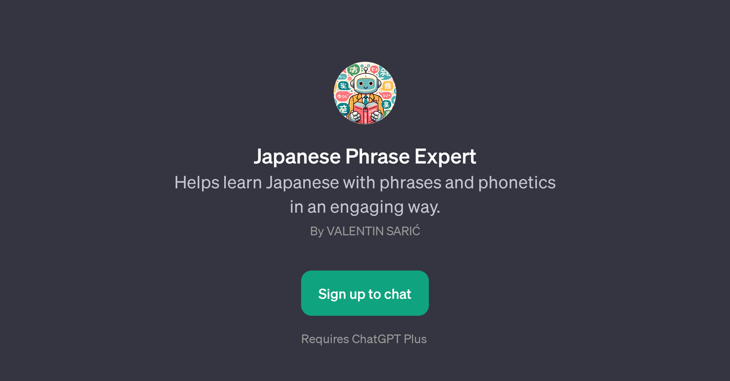 Japanese Phrase Expert website