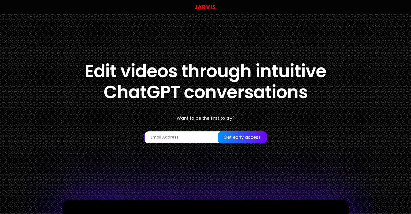 Jarvis App website