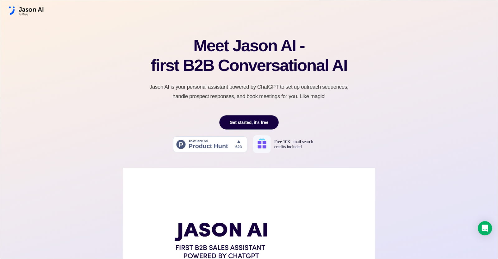 Jason AI website