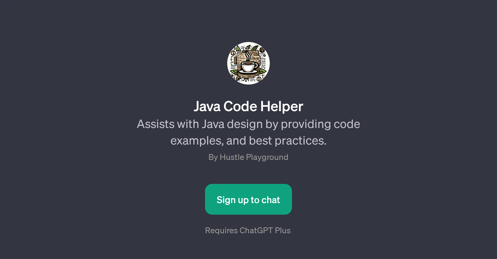 Java Code Helper website