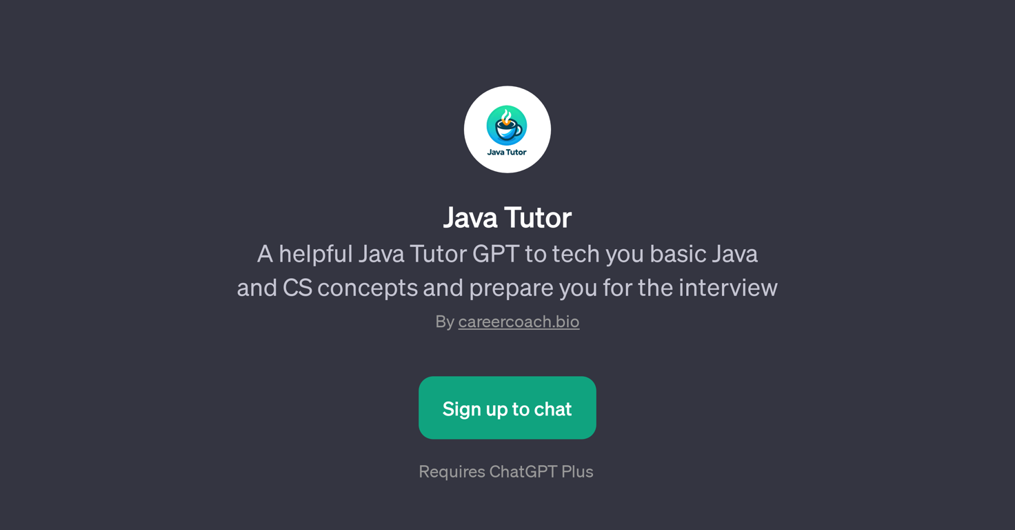 Java Tutor website