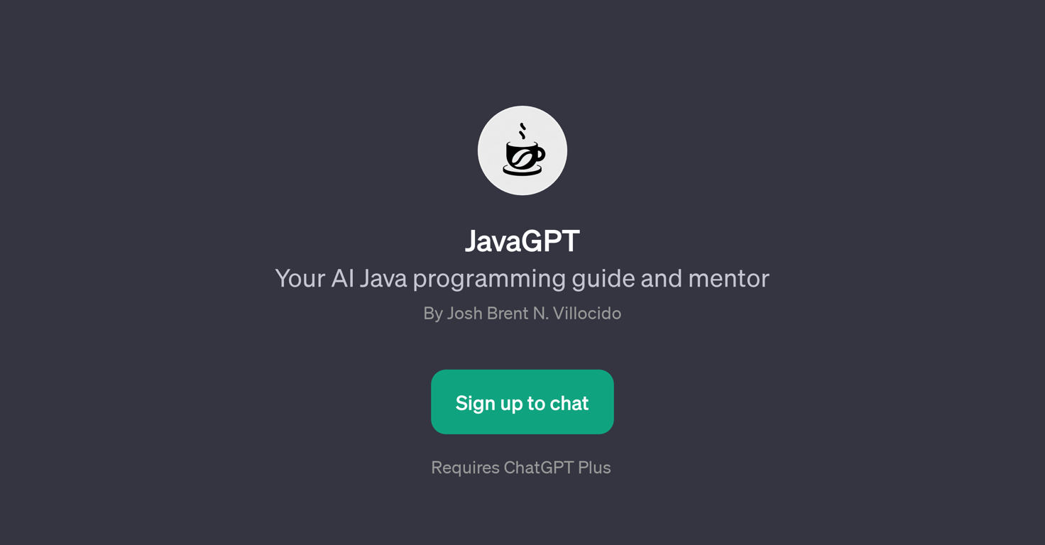 JavaGPT website