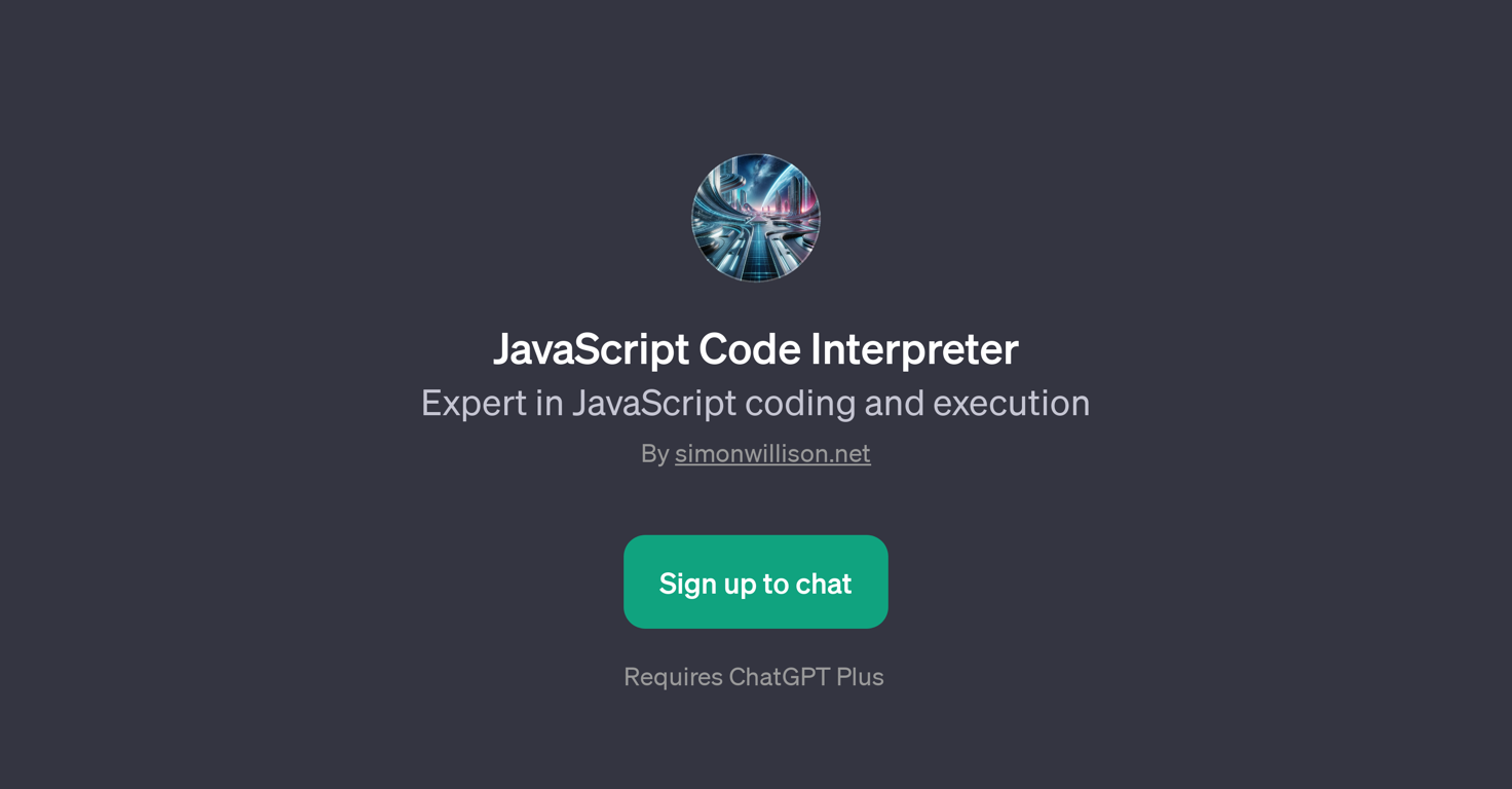 JavaScript Code Interpreter website