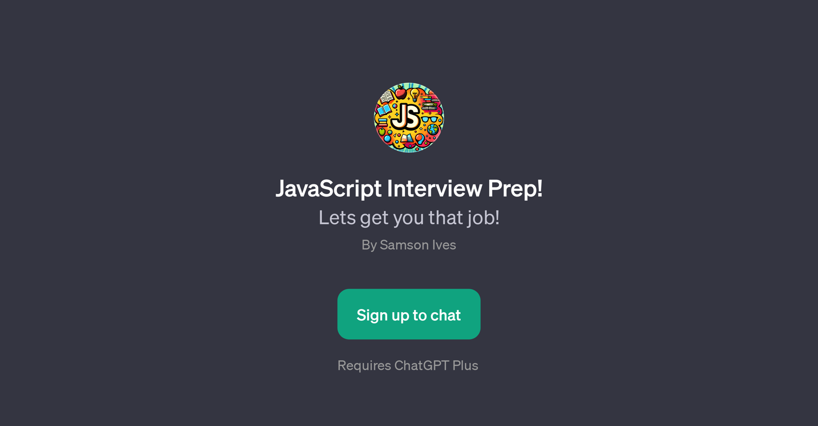 JavaScript Interview Prep website