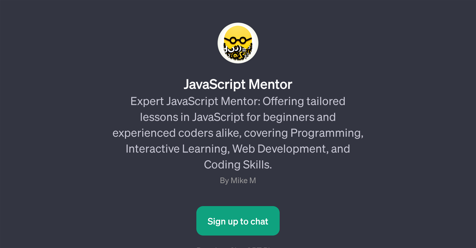 JavaScript Mentor website