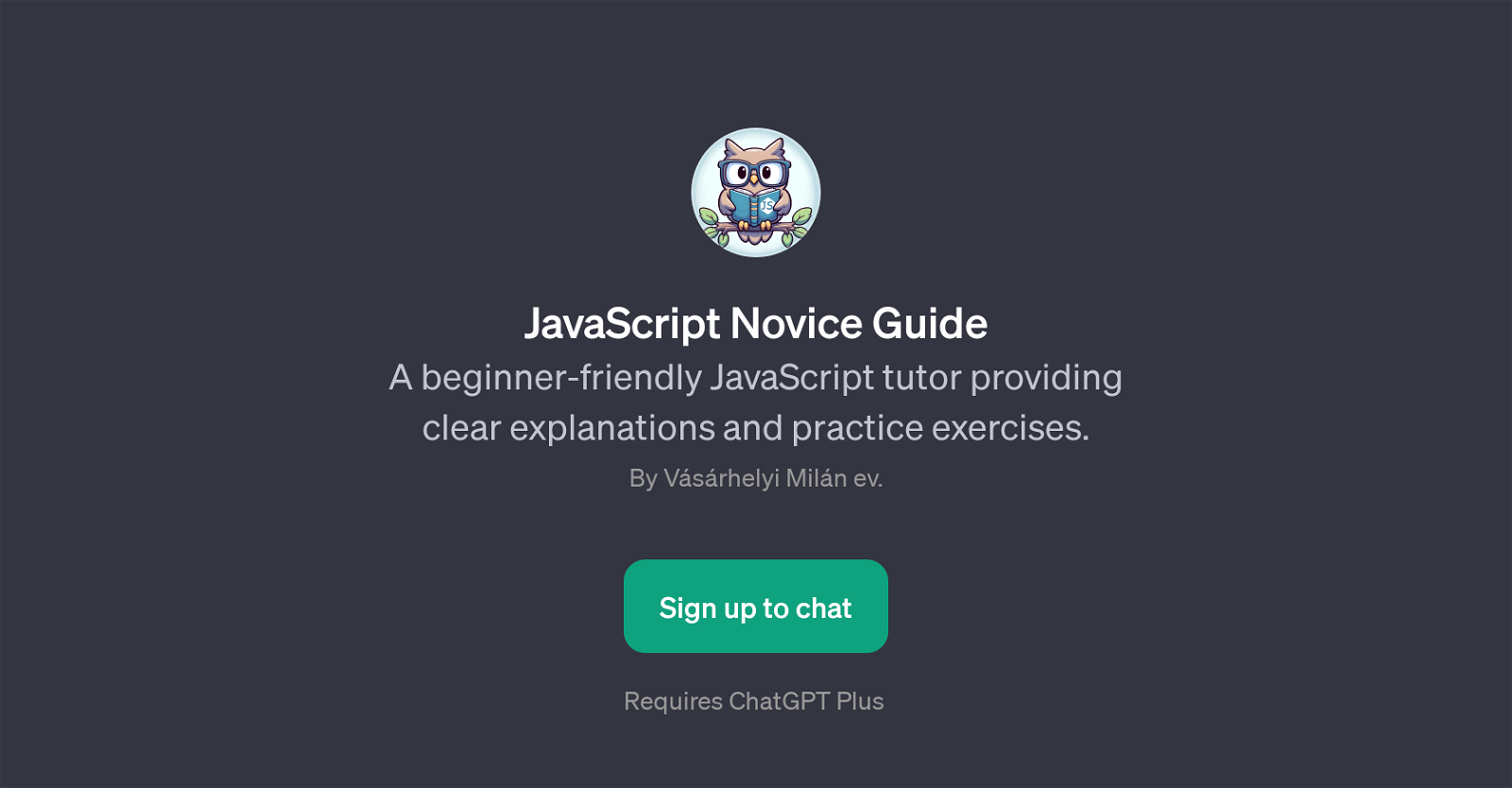 JavaScript Novice Guide website