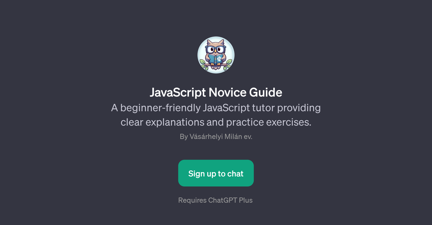 JavaScript Novice Guide website