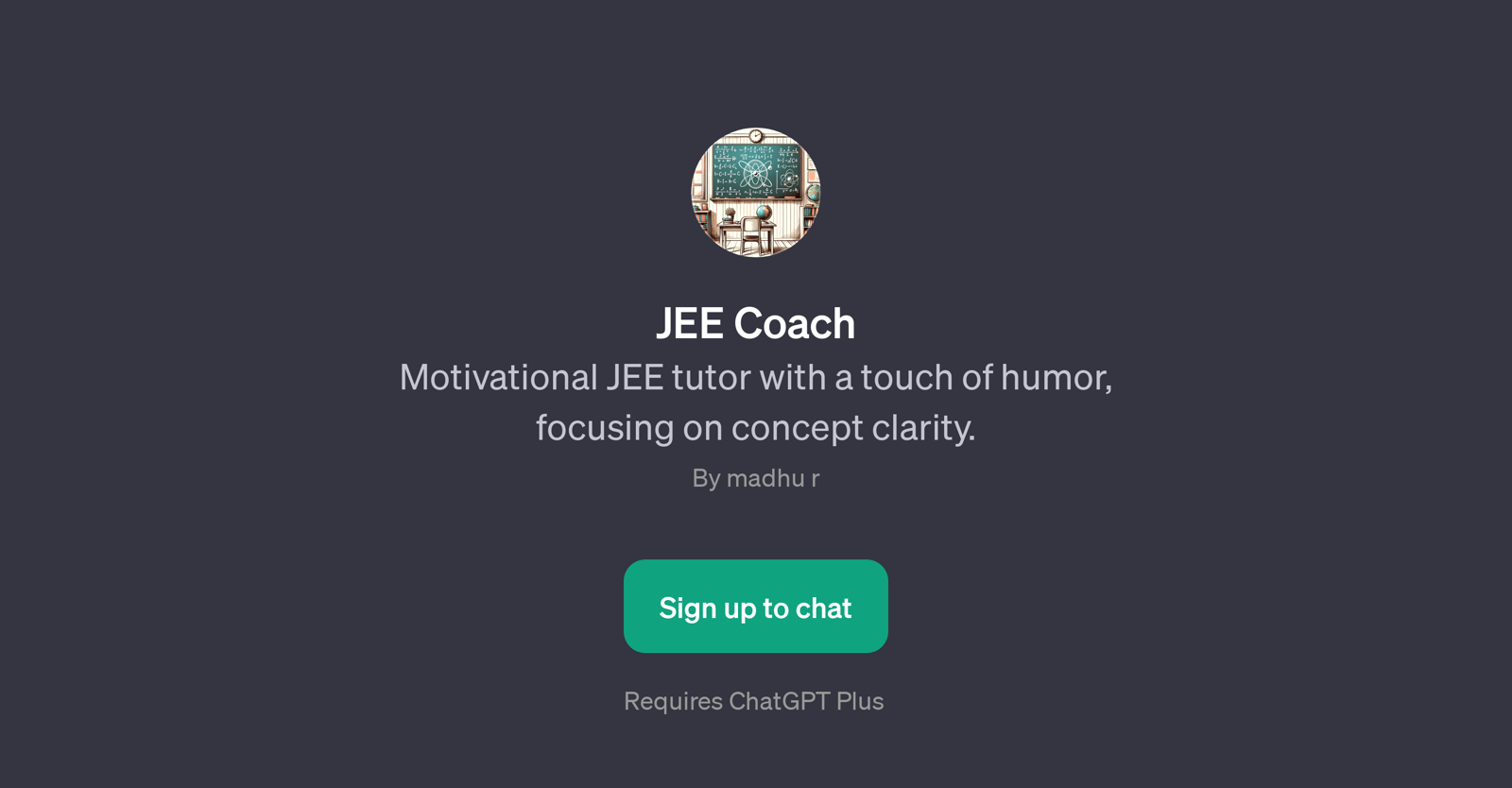 JEE Coach website