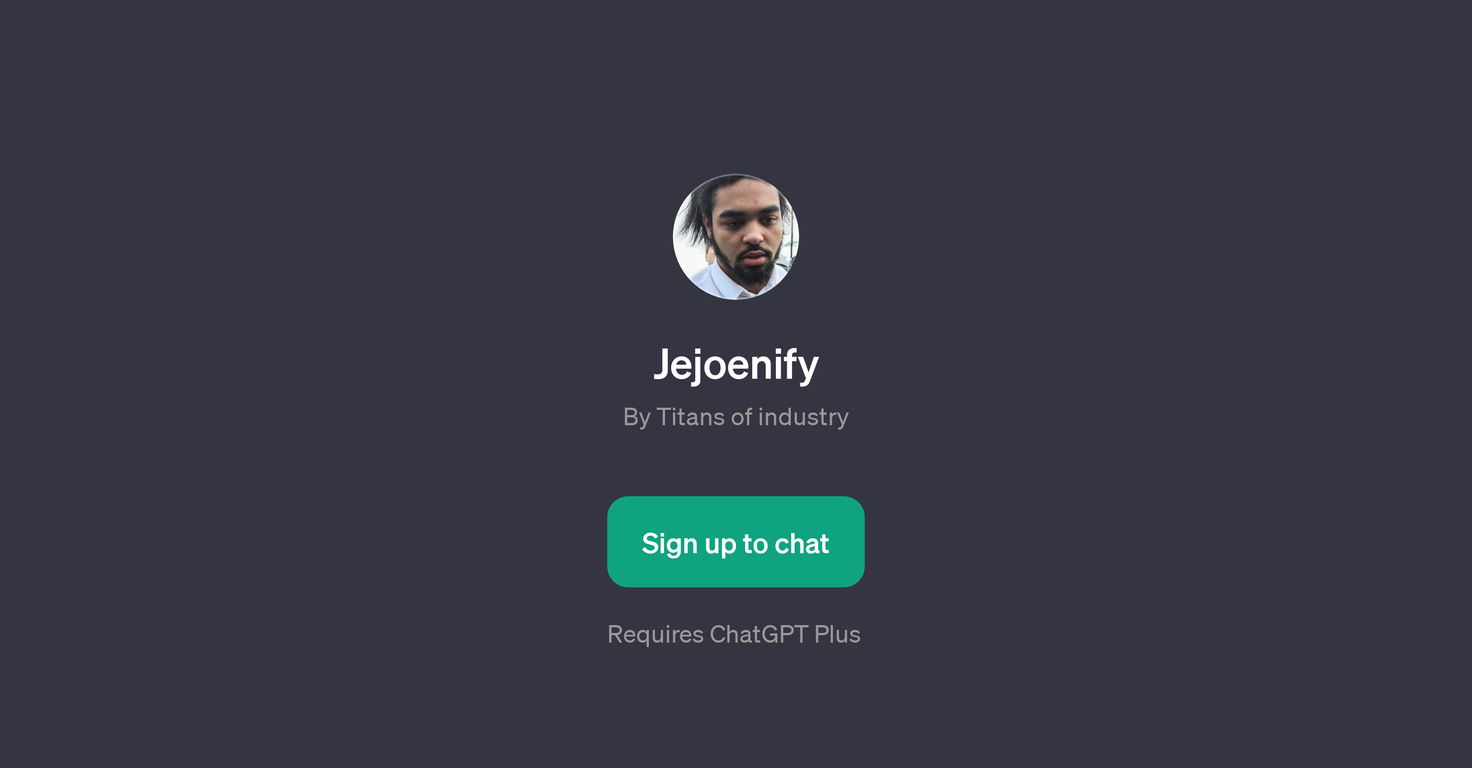 Jejoenify website