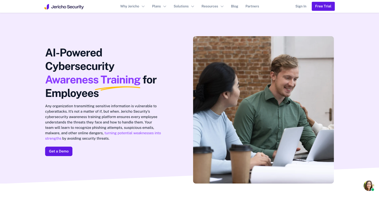 Jericho Security website