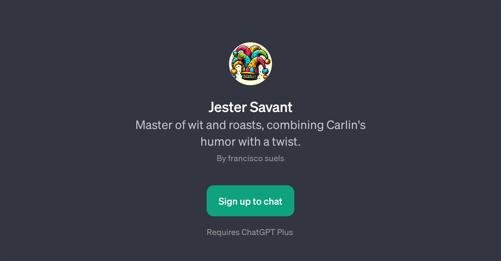 Jester Savant website