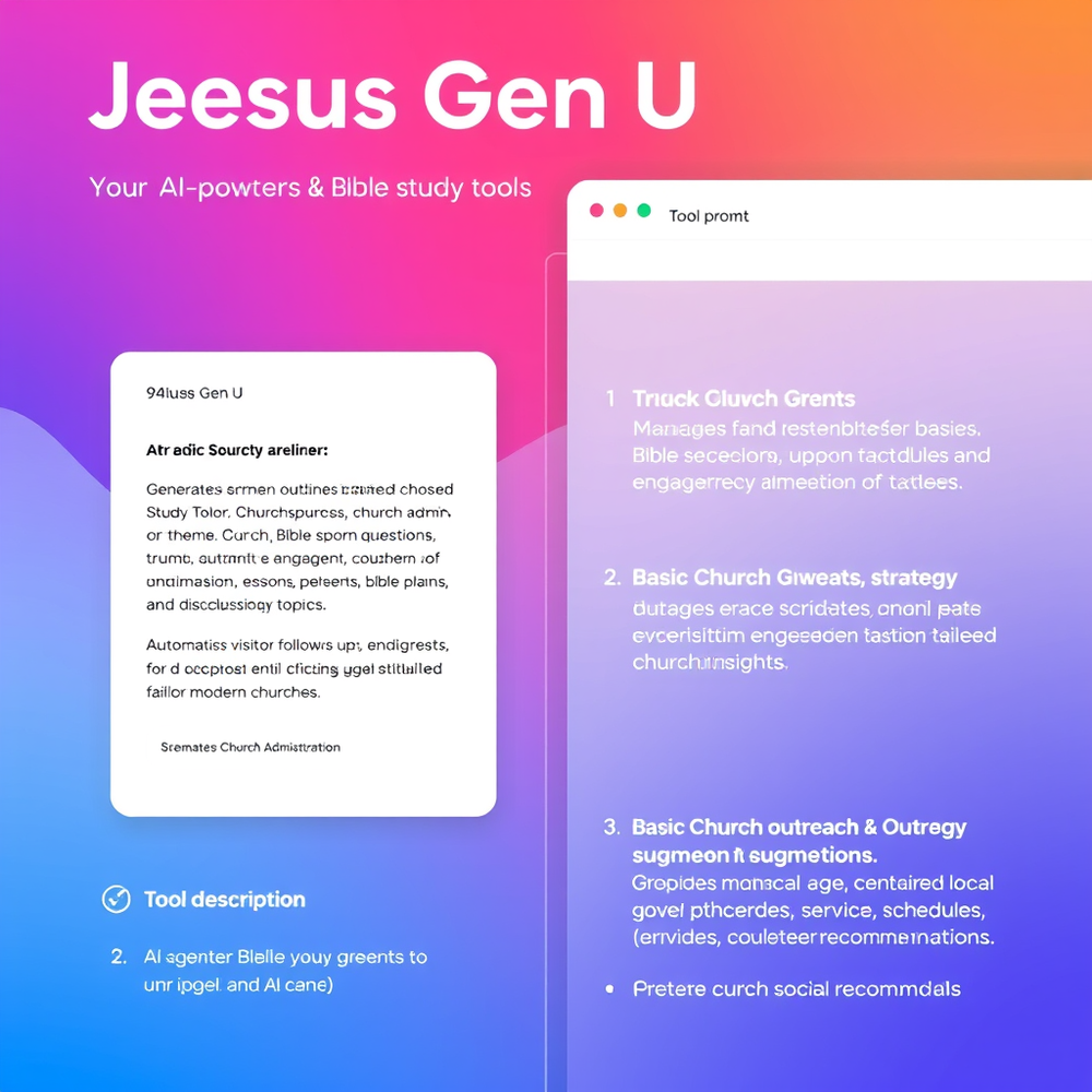 Jesus Gen U website