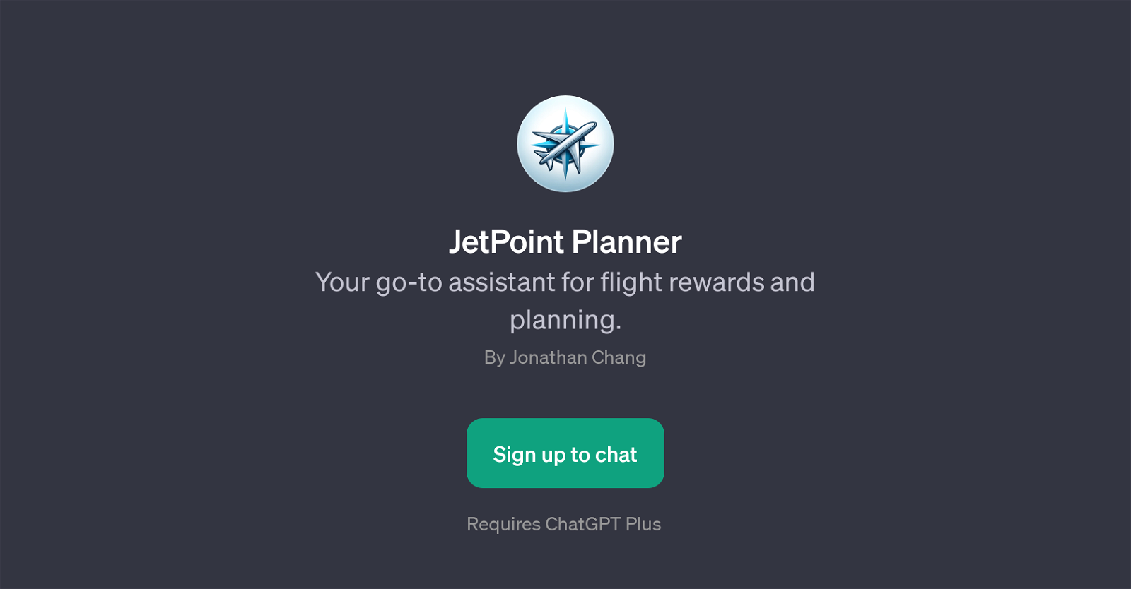 JetPoint Planner website