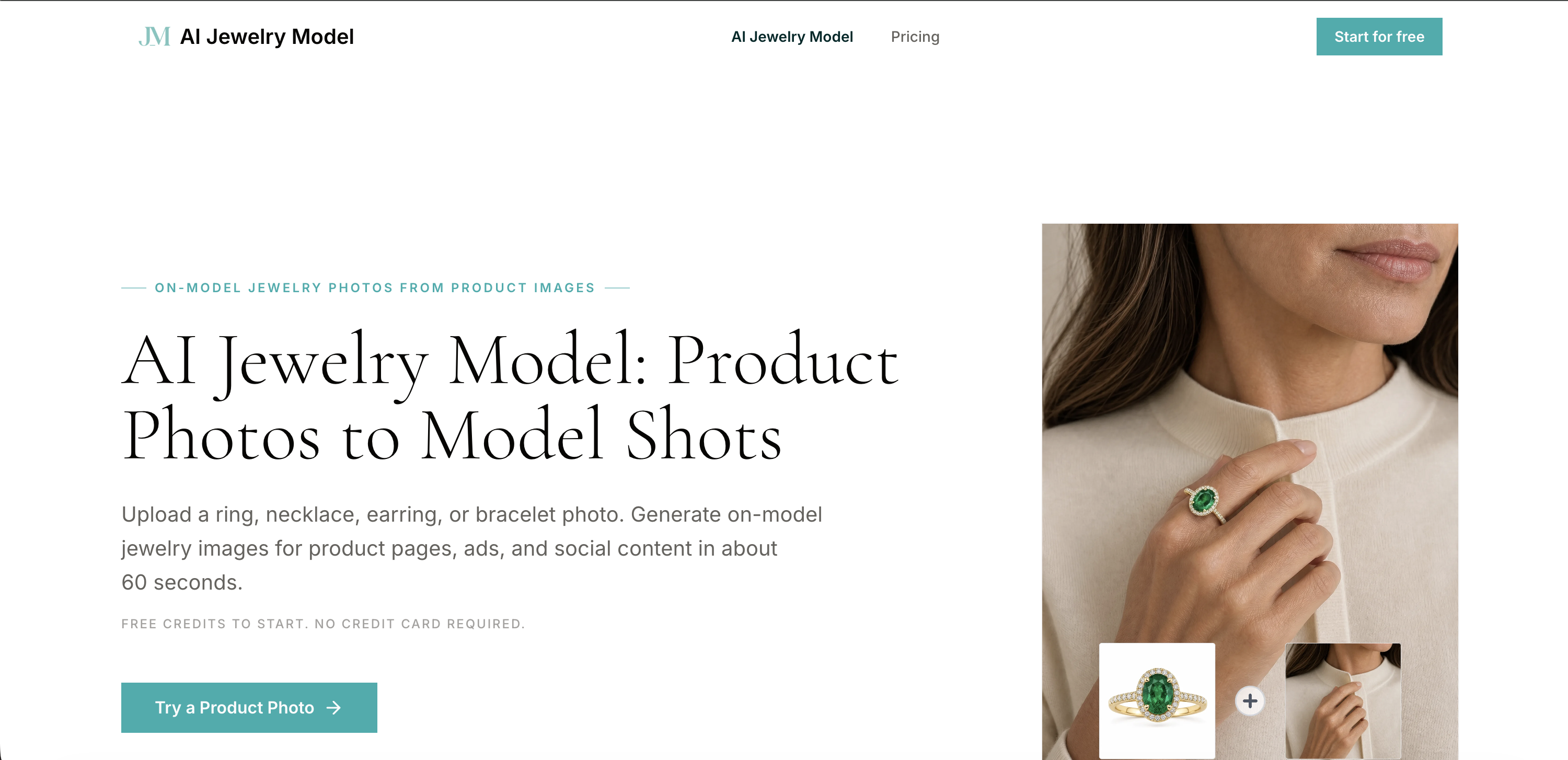 Jewelry Model AI screenshot 1 Jewelry Model AI screenshot 1