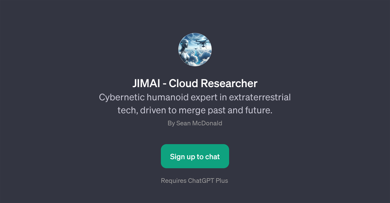 JIMAI - Cloud Researcher website