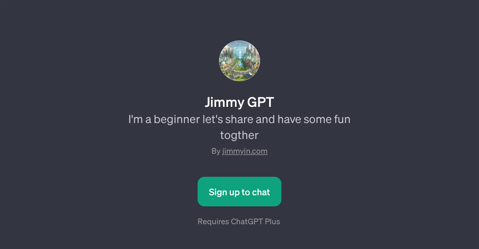 Jimmy GPT website