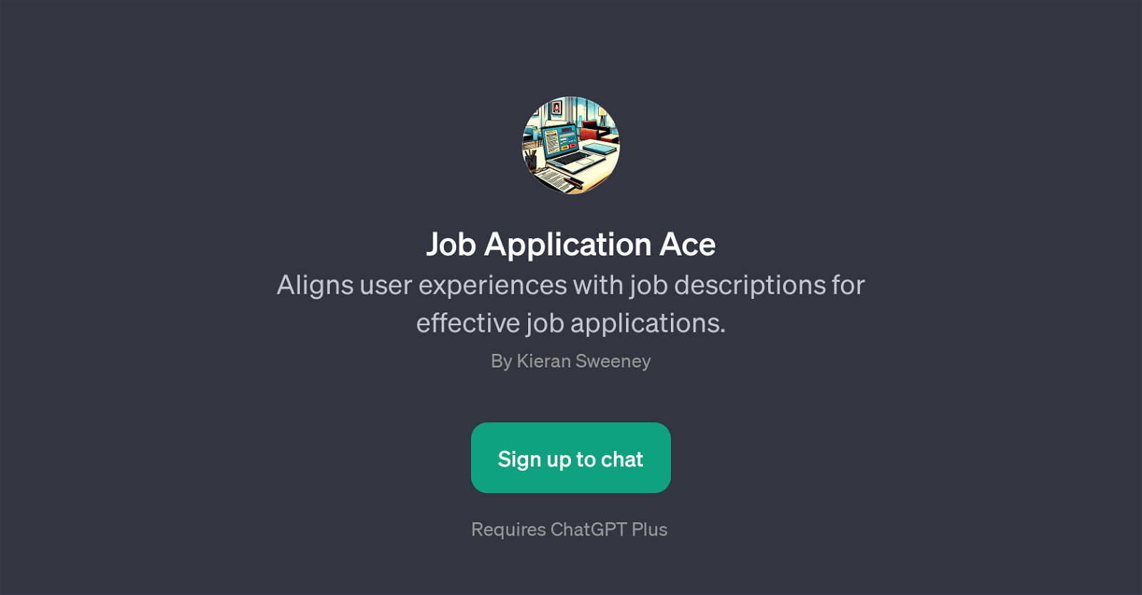 Job Application Ace website