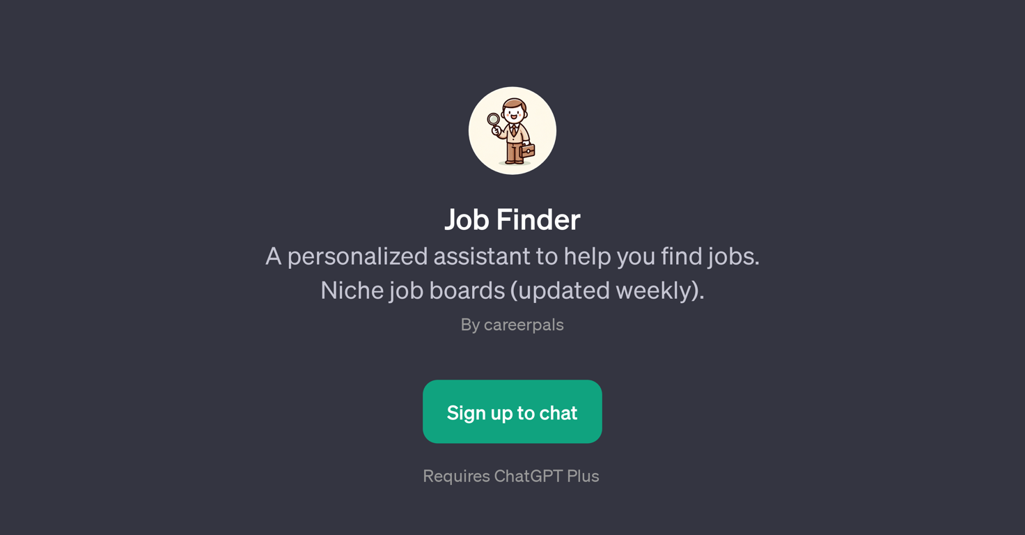 Job Finder website