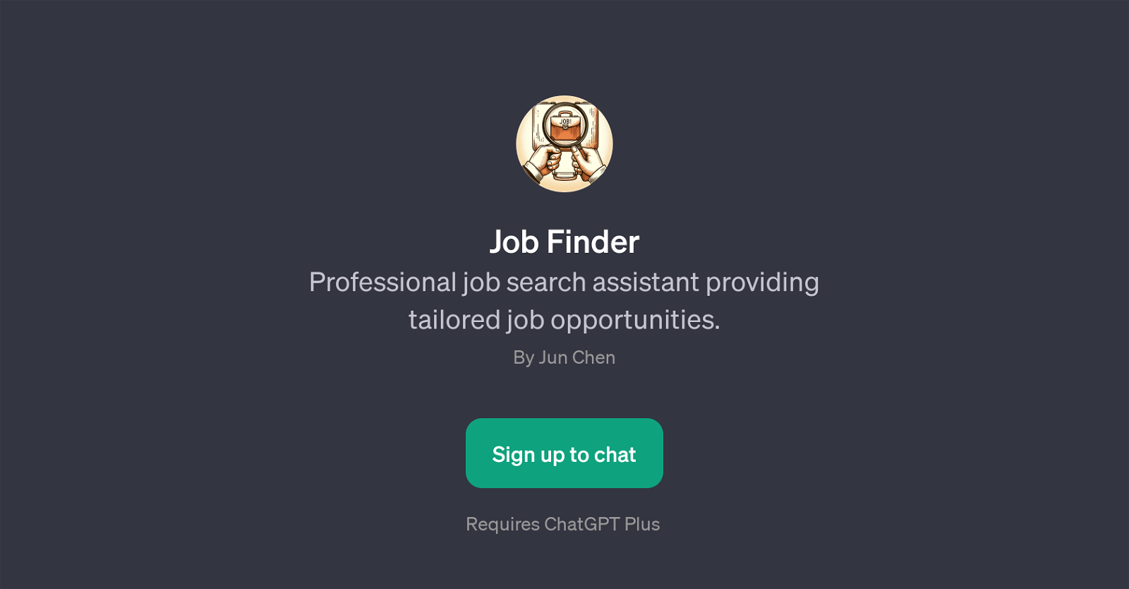 Job Finder website