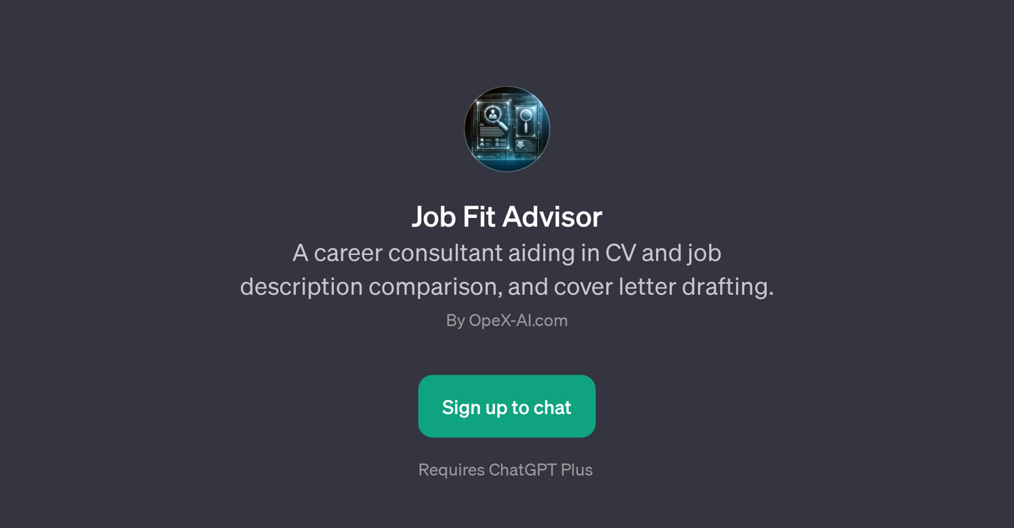 Job Fit Advisor website
