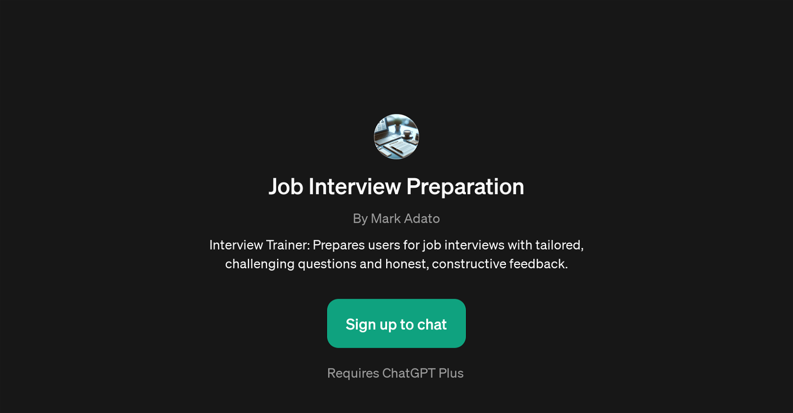 Job Interview Preparation website