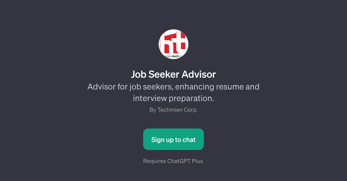 Job Seeker Advisor website